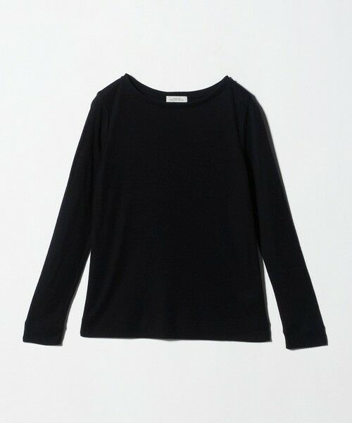 green label relaxing / グリーンレーベル リラクシング カットソー | ウール フライス クルーネック カットソー  ウォッシャブル | 詳細5