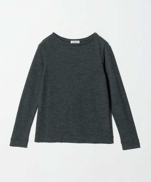 green label relaxing / グリーンレーベル リラクシング カットソー | ウール フライス クルーネック カットソー  ウォッシャブル | 詳細19