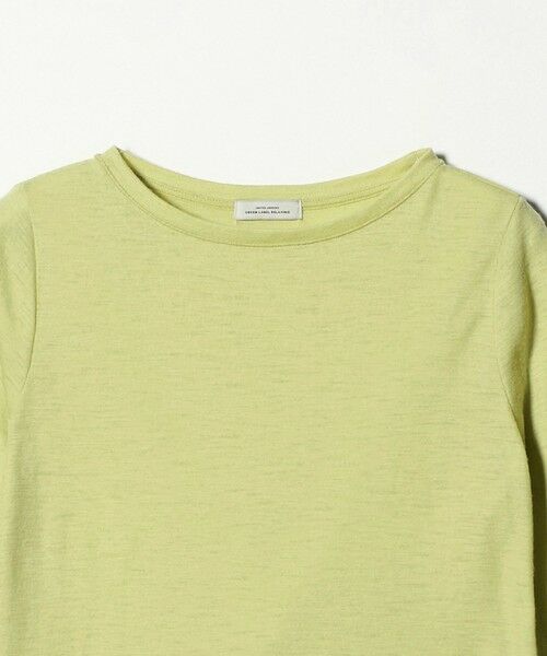 green label relaxing / グリーンレーベル リラクシング カットソー | ウール フライス クルーネック カットソー  ウォッシャブル | 詳細28