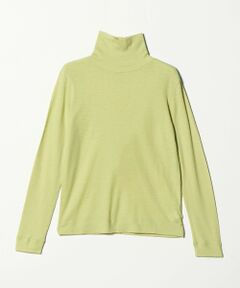 green label relaxing / グリーンレーベル リラクシング カットソー | ウール フライス タートルネック カットソー ウォッシャブル