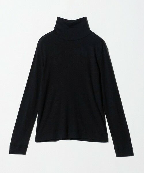 green label relaxing / グリーンレーベル リラクシング カットソー | ウール フライス タートルネック カットソー ウォッシャブル | 詳細5