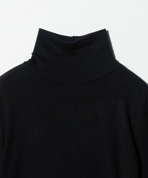 green label relaxing / グリーンレーベル リラクシング カットソー | ウール フライス タートルネック カットソー ウォッシャブル | 詳細7