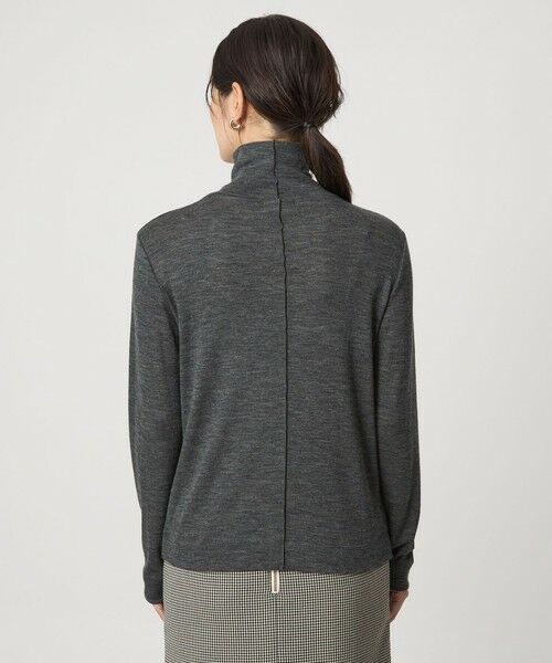 green label relaxing / グリーンレーベル リラクシング カットソー | ウール フライス タートルネック カットソー ウォッシャブル | 詳細15