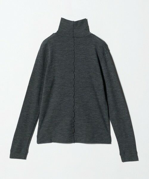 green label relaxing / グリーンレーベル リラクシング カットソー | ウール フライス タートルネック カットソー ウォッシャブル | 詳細21