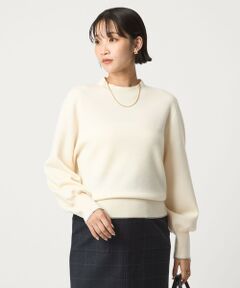 green label relaxing / グリーンレーベル リラクシング ニット・セーター | ウール スムース ボトルネック フォルム ニット プルオーバー ウォッシャブル