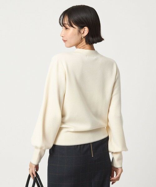 green label relaxing / グリーンレーベル リラクシング ニット・セーター | ウール スムース ボトルネック フォルム ニット プルオーバー ウォッシャブル | 詳細2