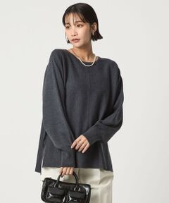 green label relaxing / グリーンレーベル リラクシング ニット・セーター | ウール スムース ワイド ニット プルオーバー ウォッシャブル