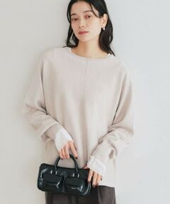 green label relaxing / グリーンレーベル リラクシング ニット・セーター | ウール スムース ワイド ニット プルオーバー ウォッシャブル