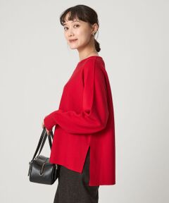 green label relaxing / グリーンレーベル リラクシング ニット・セーター | ウール スムース ワイド ニット プルオーバー ウォッシャブル