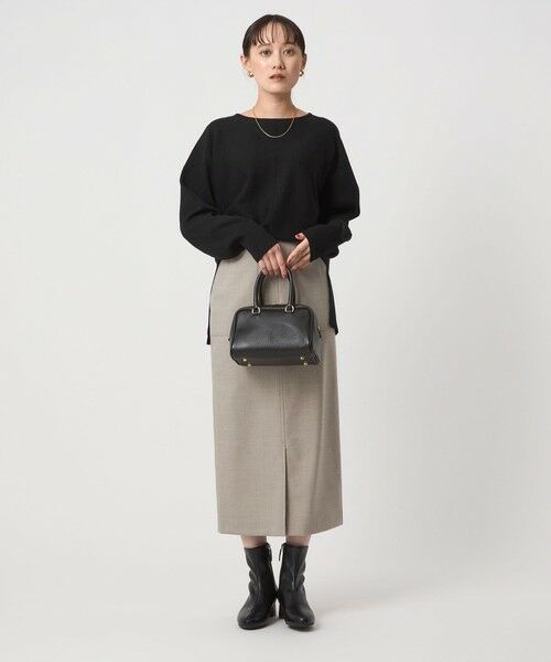 green label relaxing / グリーンレーベル リラクシング ニット・セーター | ウール スムース ワイド ニット プルオーバー ウォッシャブル | 詳細3