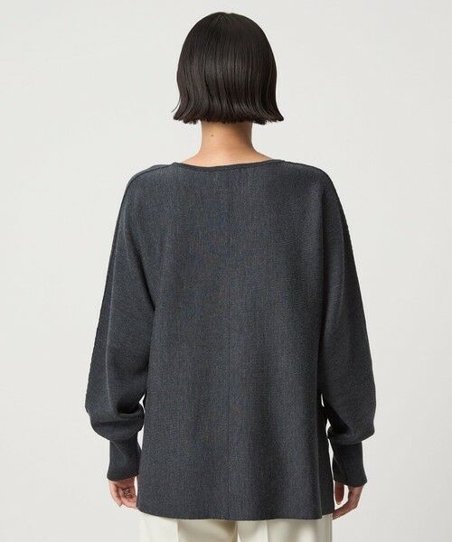 green label relaxing / グリーンレーベル リラクシング ニット・セーター | ウール スムース ワイド ニット プルオーバー ウォッシャブル | 詳細11