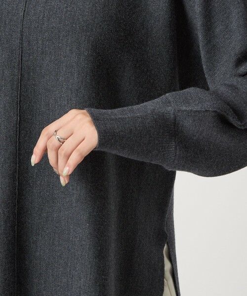 green label relaxing / グリーンレーベル リラクシング ニット・セーター | ウール スムース ワイド ニット プルオーバー ウォッシャブル | 詳細13