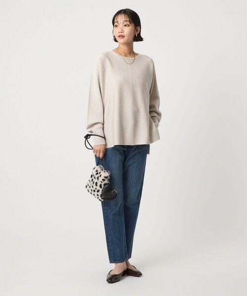 green label relaxing / グリーンレーベル リラクシング ニット・セーター | ウール スムース ワイド ニット プルオーバー ウォッシャブル | 詳細22