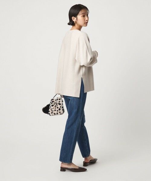 green label relaxing / グリーンレーベル リラクシング ニット・セーター | ウール スムース ワイド ニット プルオーバー ウォッシャブル | 詳細23