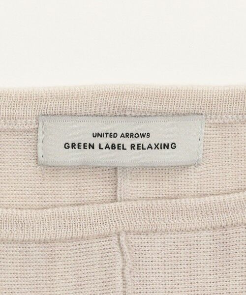 green label relaxing / グリーンレーベル リラクシング ニット・セーター | ウール スムース ワイド ニット プルオーバー ウォッシャブル | 詳細25