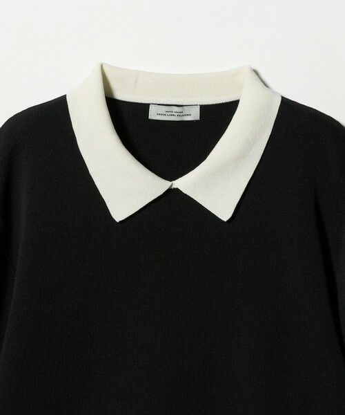 green label relaxing / グリーンレーベル リラクシング ニット・セーター | 襟付き ロングスリーブ プルオーバー ニット ウォッシャブル | 詳細8