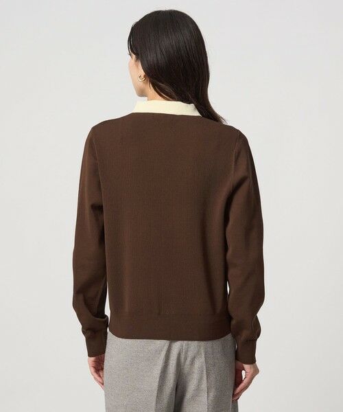 green label relaxing / グリーンレーベル リラクシング ニット・セーター | 襟付き ロングスリーブ プルオーバー ニット ウォッシャブル | 詳細19