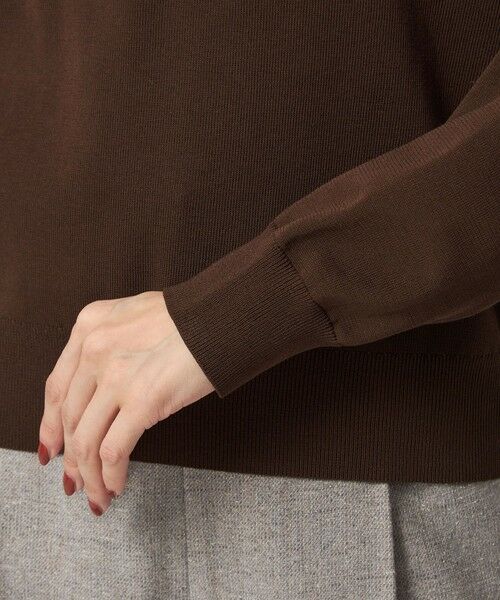 green label relaxing / グリーンレーベル リラクシング ニット・セーター | 襟付き ロングスリーブ プルオーバー ニット ウォッシャブル | 詳細21