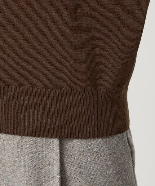 green label relaxing / グリーンレーベル リラクシング ニット・セーター | 襟付き ロングスリーブ プルオーバー ニット ウォッシャブル | 詳細22