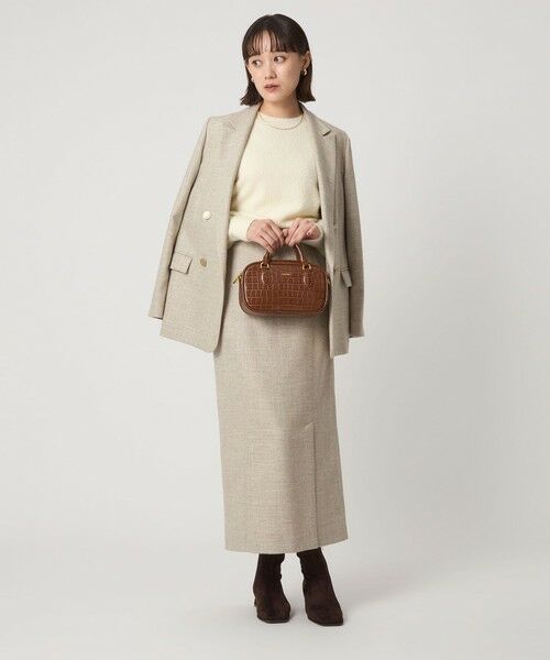 green label relaxing / グリーンレーベル リラクシング ニット・セーター | フラッフ フェザーヤーン ロングスリーブ ニット プルオーバー | 詳細4