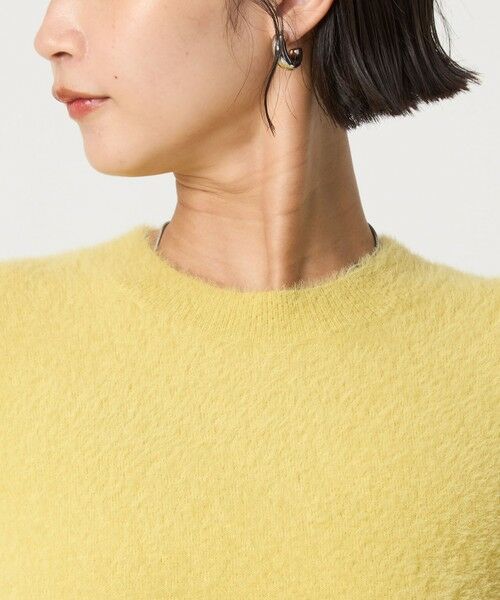 green label relaxing / グリーンレーベル リラクシング ニット・セーター | フラッフ フェザーヤーン ロングスリーブ ニット プルオーバー | 詳細27
