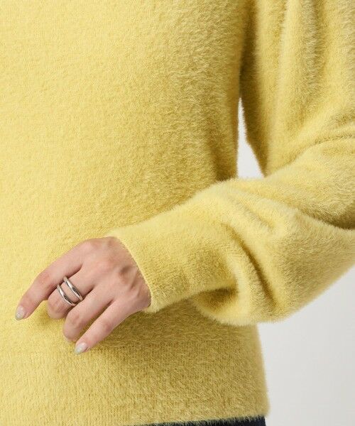 green label relaxing / グリーンレーベル リラクシング ニット・セーター | フラッフ フェザーヤーン ロングスリーブ ニット プルオーバー | 詳細28