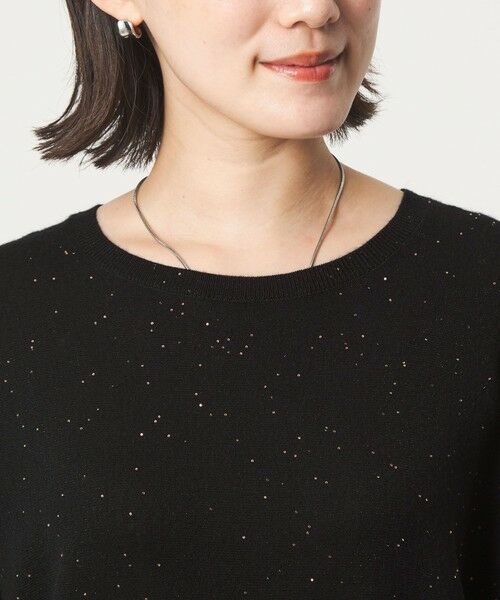 green label relaxing / グリーンレーベル リラクシング ニット・セーター | スパンコール プルオーバー ニット | 詳細8