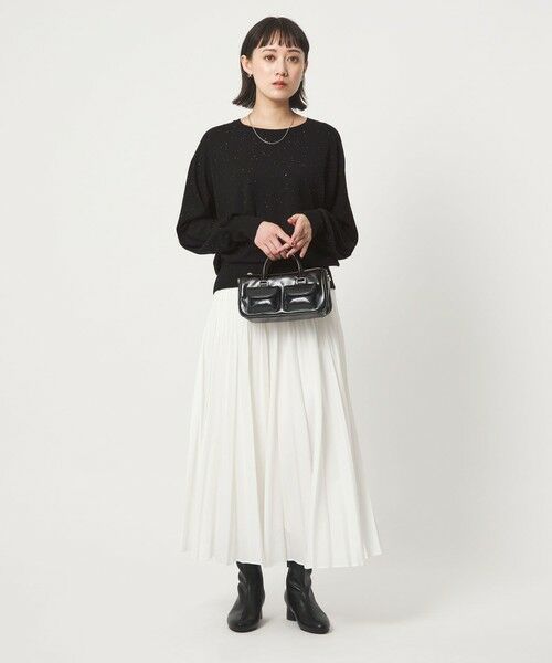 green label relaxing / グリーンレーベル リラクシング ニット・セーター | スパンコール プルオーバー ニット | 詳細4