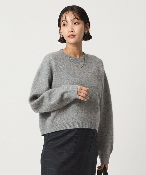 green label relaxing / グリーンレーベル リラクシング ニット・セーター | FOXブレンド ラメ フォルム ドルマン ニット プルオーバー | 詳細13
