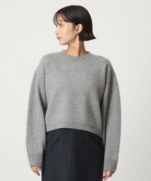 green label relaxing / グリーンレーベル リラクシング ニット・セーター | FOXブレンド ラメ フォルム ドルマン ニット プルオーバー | 詳細18