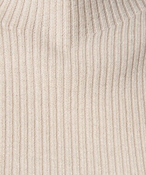 green label relaxing / グリーンレーベル リラクシング ニット・セーター | ラメ リブ ボトルネック ニット プルオーバー ウォッシャブル | 詳細29