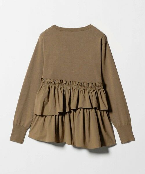 green label relaxing / グリーンレーベル リラクシング ニット・セーター | ティアード ドッキング ニット プルオーバー | 詳細13