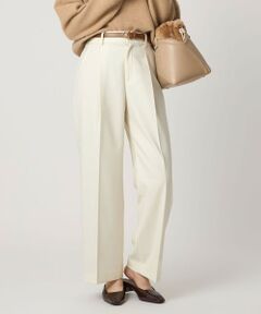 green label relaxing / グリーンレーベル リラクシング スラックス・ドレスパンツ | ［size SHORT/TALLあり］キチントボトムス サキソニー ワイド パンツ