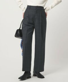 green label relaxing / グリーンレーベル リラクシング スラックス・ドレスパンツ | ［size SHORT/TALLあり］キチントボトムス サキソニー ワイド パンツ