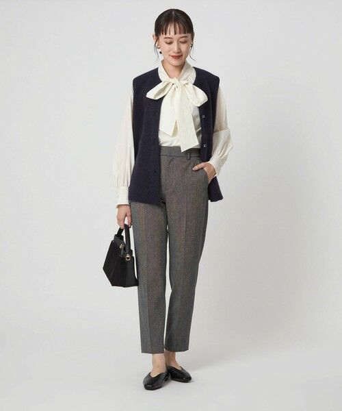 green label relaxing / グリーンレーベル リラクシング スラックス・ドレスパンツ | ［size SHORT/TALLあり］キチント ウラキモウ  ALLFIT テーパードパンツ | 詳細14