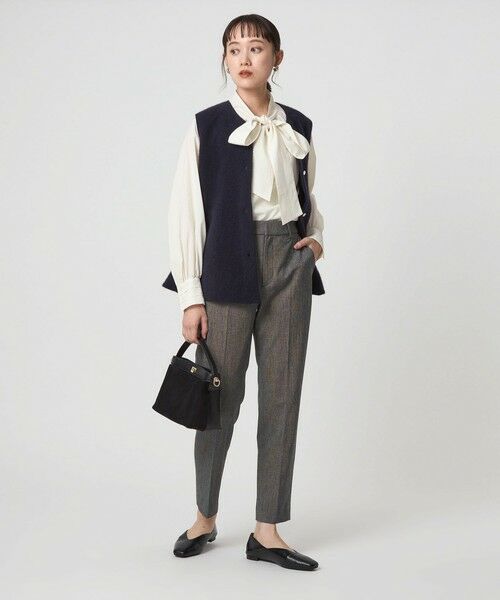 green label relaxing / グリーンレーベル リラクシング スラックス・ドレスパンツ | ［size SHORT/TALLあり］キチント ウラキモウ  ALLFIT テーパードパンツ | 詳細15