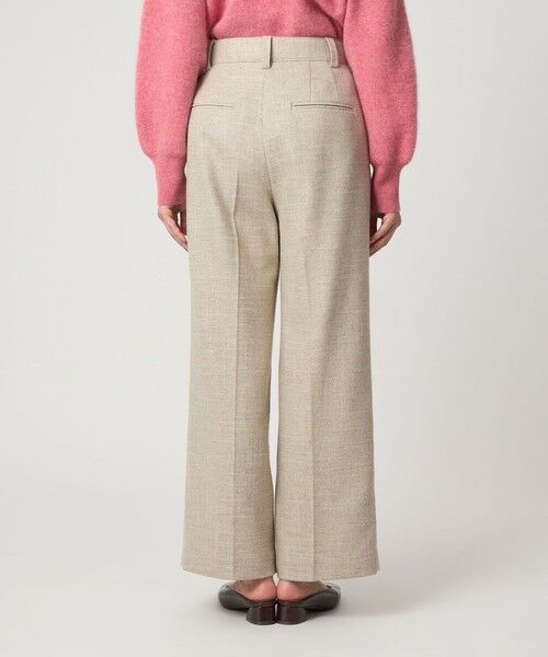 green label relaxing / グリーンレーベル リラクシング スラックス・ドレスパンツ | ［size SHORT/TALLあり］スラブ ワイド ストレート パンツ | 詳細7