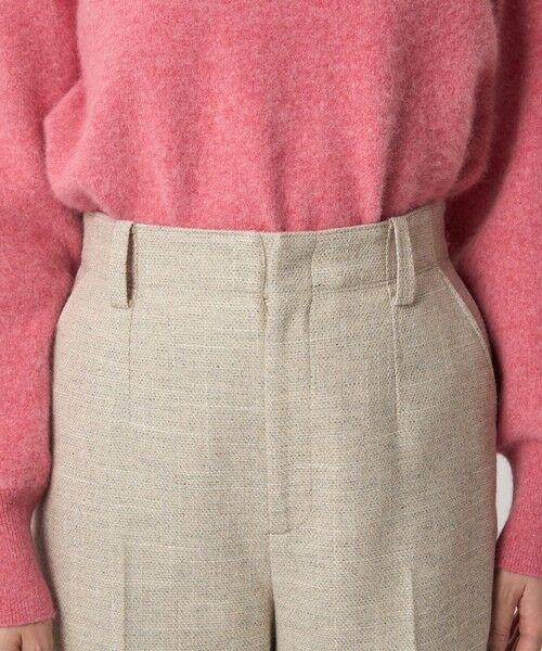 green label relaxing / グリーンレーベル リラクシング スラックス・ドレスパンツ | ［size SHORT/TALLあり］スラブ ワイド ストレート パンツ | 詳細8