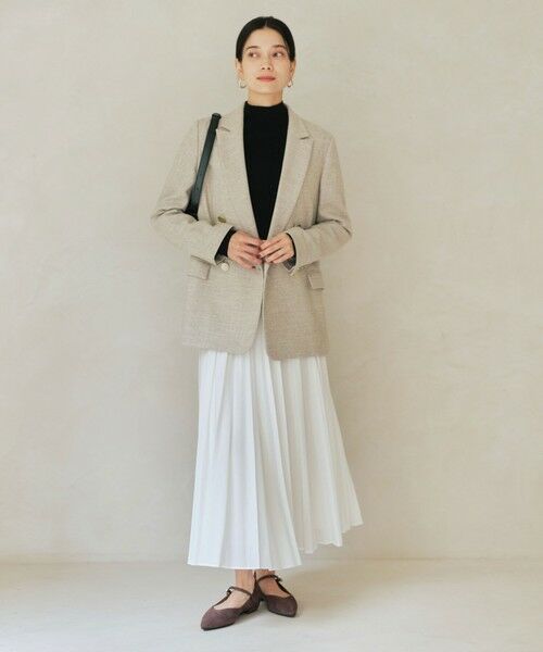 green label relaxing / グリーンレーベル リラクシング テーラードジャケット | ［size SHORTあり］スラブ ダブル ジャケット | 詳細4