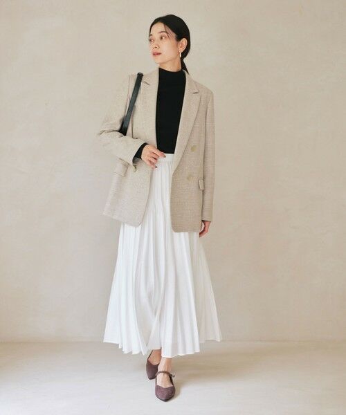 green label relaxing / グリーンレーベル リラクシング テーラードジャケット | ［size SHORTあり］スラブ ダブル ジャケット | 詳細5