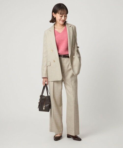 green label relaxing / グリーンレーベル リラクシング テーラードジャケット | ［size SHORTあり］スラブ ダブル ジャケット | 詳細8