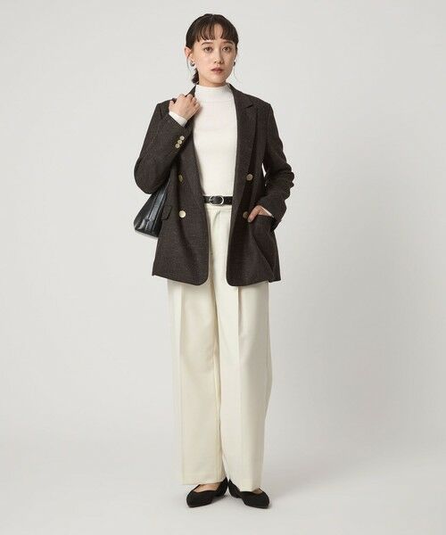 green label relaxing / グリーンレーベル リラクシング テーラードジャケット | ［size SHORTあり］スラブ ダブル ジャケット | 詳細20