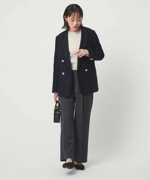 green label relaxing / グリーンレーベル リラクシング テーラードジャケット | ［size SHORTあり］スラブ ダブル ジャケット | 詳細26