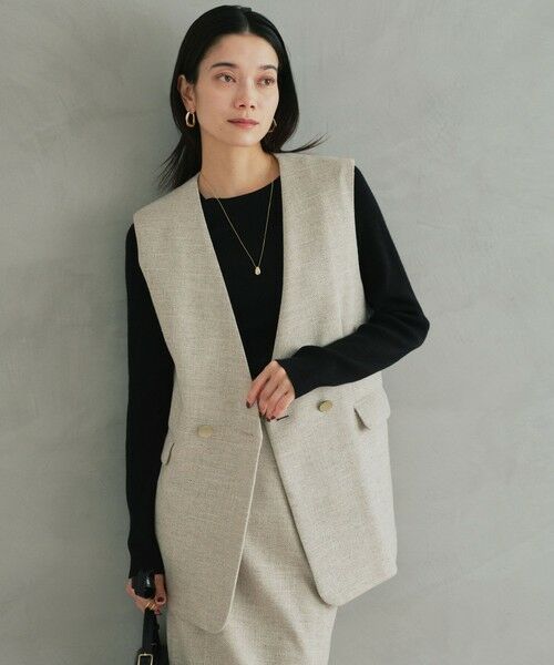 green label relaxing / グリーンレーベル リラクシング ベスト | スラブ ジレ | 詳細1