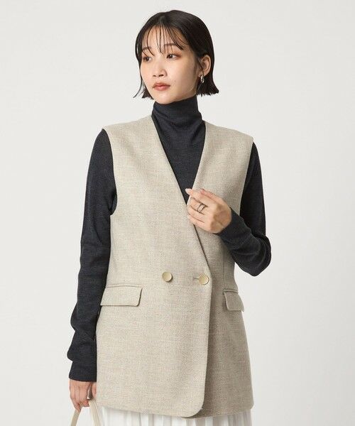 green label relaxing / グリーンレーベル リラクシング ベスト | スラブ ジレ | 詳細6