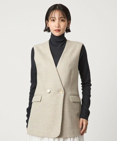 green label relaxing / グリーンレーベル リラクシング ベスト | スラブ ジレ | 詳細7