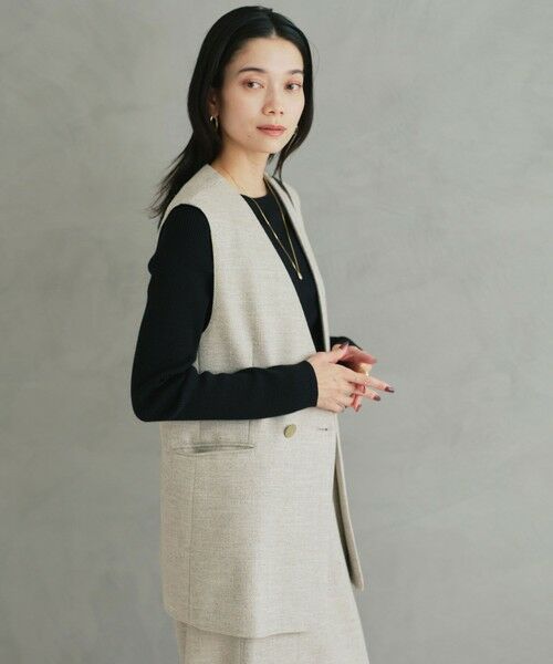 green label relaxing / グリーンレーベル リラクシング ベスト | スラブ ジレ | 詳細2