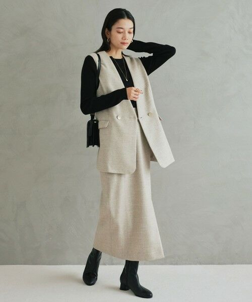 green label relaxing / グリーンレーベル リラクシング ベスト | スラブ ジレ | 詳細5