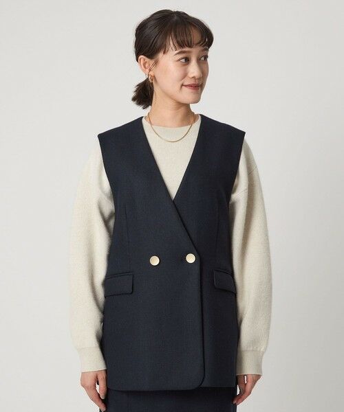 green label relaxing / グリーンレーベル リラクシング ベスト | スラブ ジレ | 詳細23