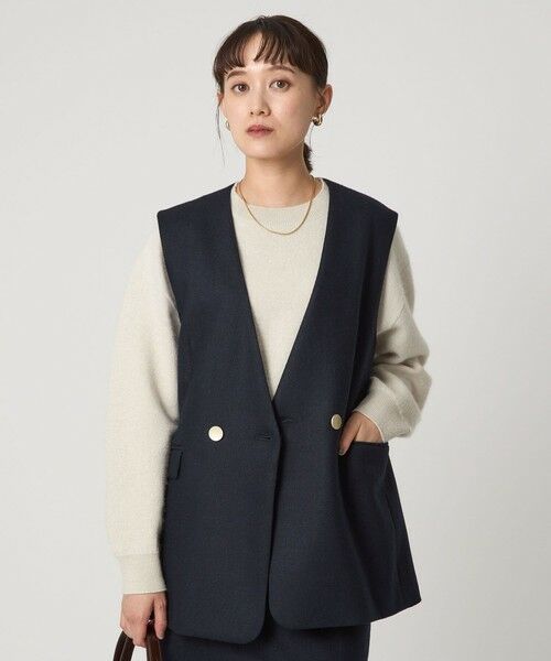 green label relaxing / グリーンレーベル リラクシング ベスト | スラブ ジレ | 詳細20